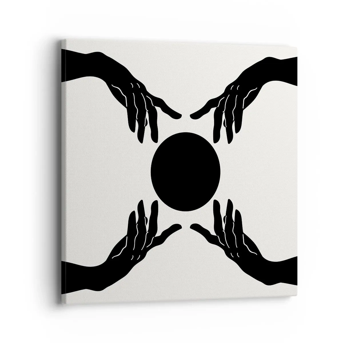 Quadro em tela - Sinal secreto - 40x40 cm