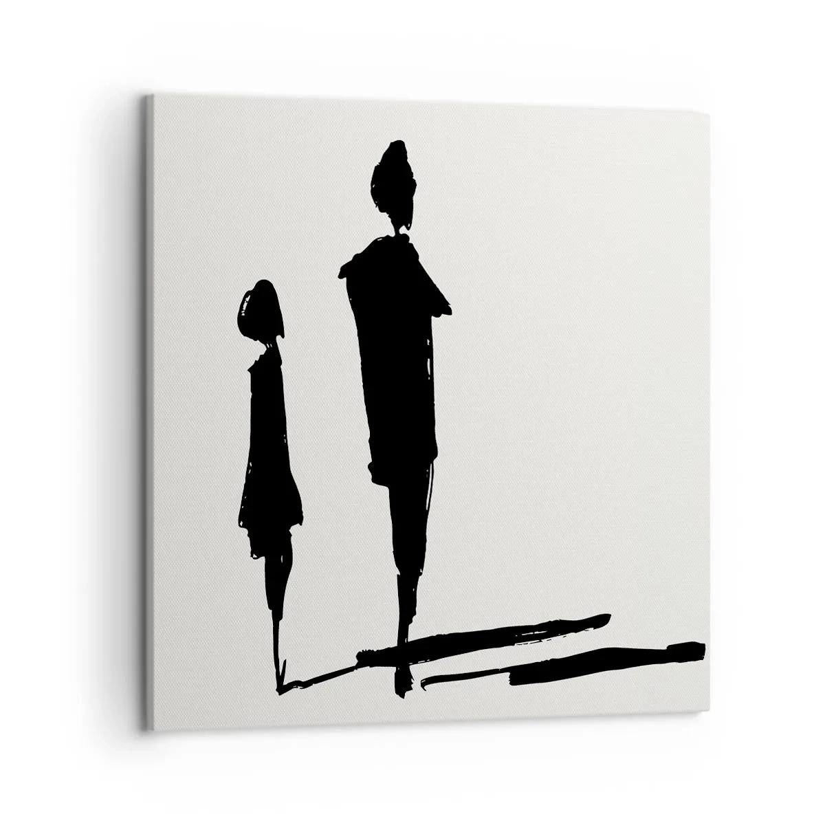 Quadro em tela - Certeza que juntos? - 50x50 cm