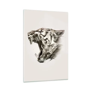 Quadro em vidro - Já sabe quem está no comando - 80x120 cm