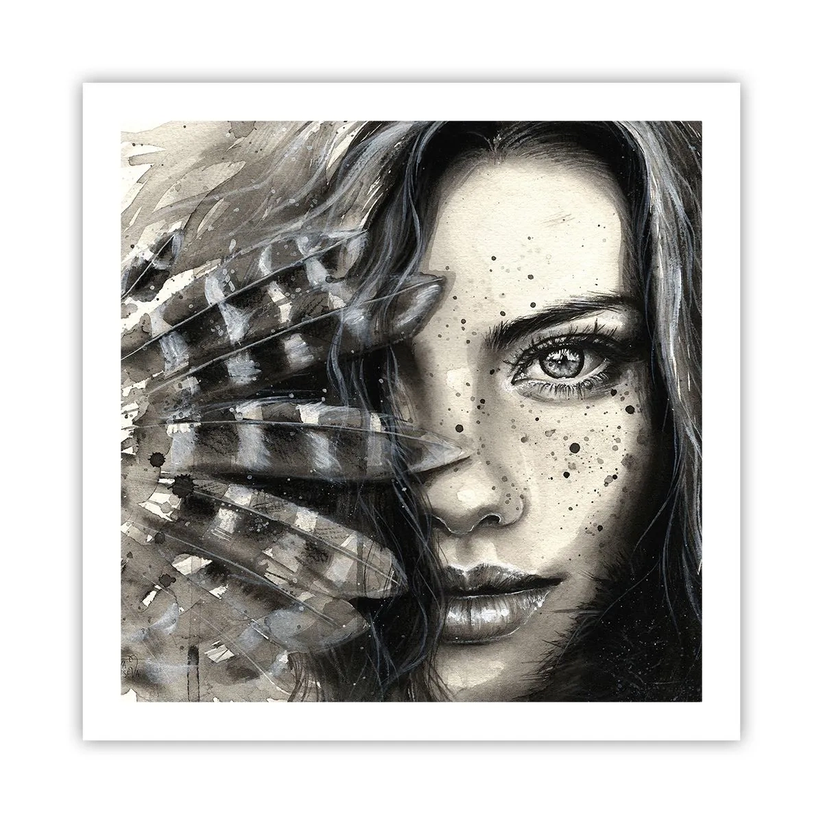Pôster - Beleza selvagem - 60x60 cm
