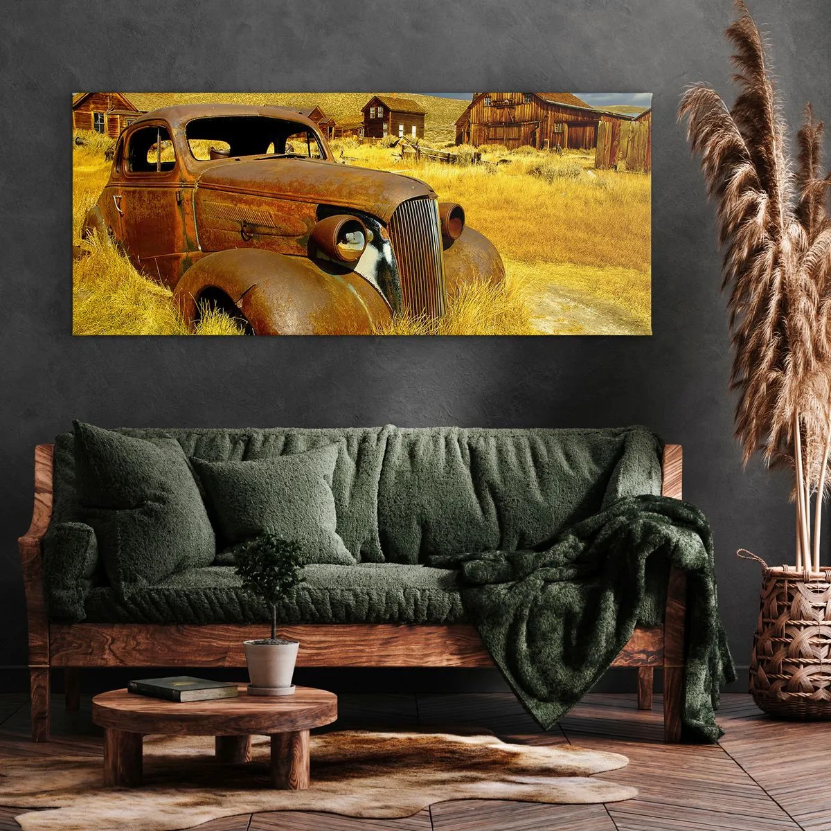 Quadro em tela - Um merecido descanso - 140x50 cm