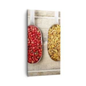 Quadro em tela - Magia da cozinha - 55x100 cm