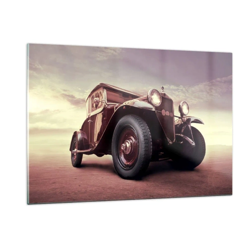Quadro em vidro - Voltemos aos velhos tempos.... - 120x80 cm