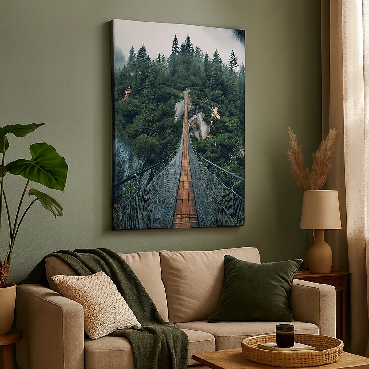 Quadro em tela - Apenas para águias - 50x70 cm