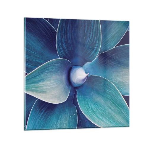 Quadro em vidro - O azul do céu - 30x30 cm