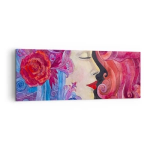 Quadro em tela - Secessão ainda viva - 140x50 cm