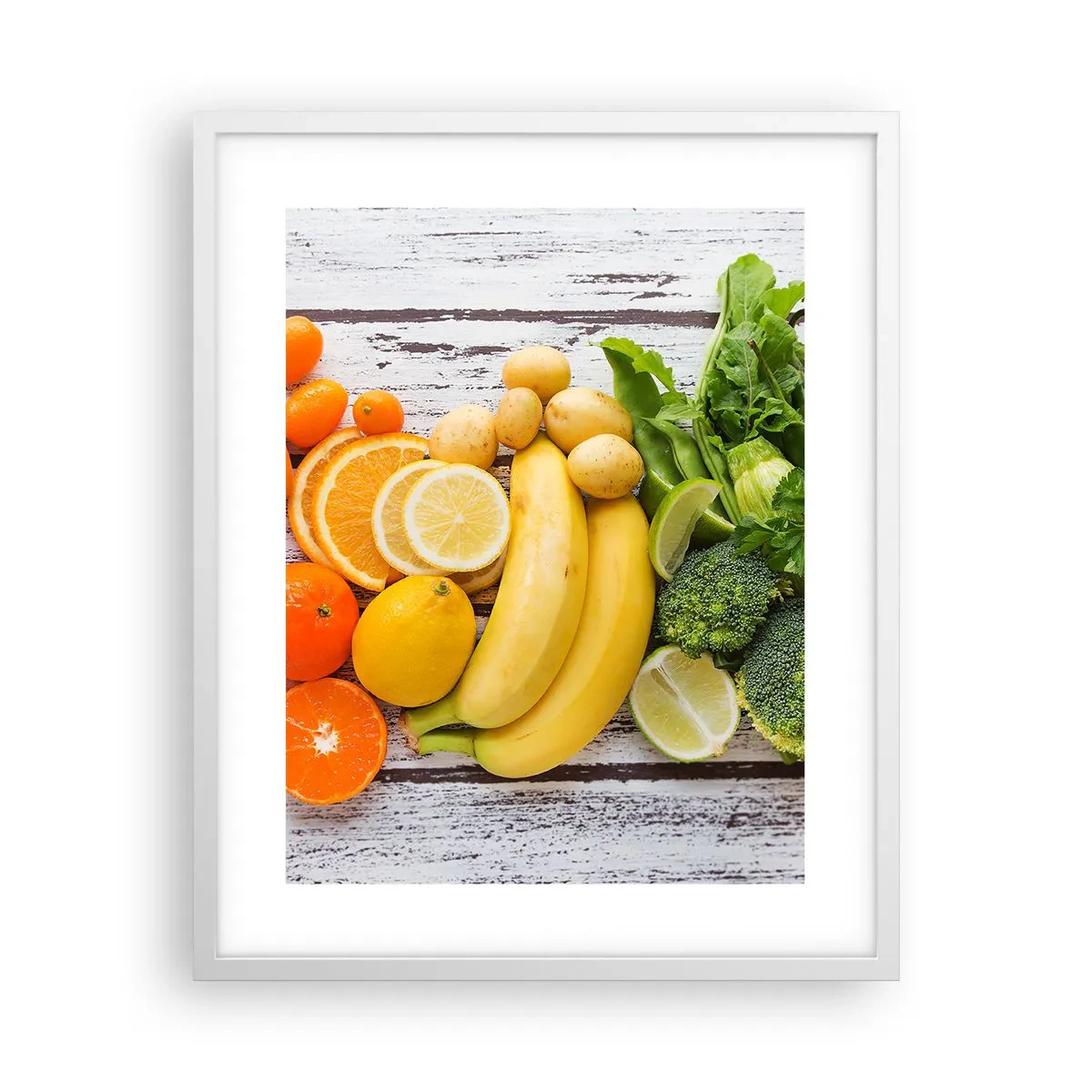 Pôster em moldura branca - Não é suficiente? - 40x50 cm