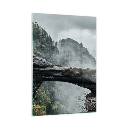 Quadro em vidro - A aventura está prestes a começar - 50x70 cm