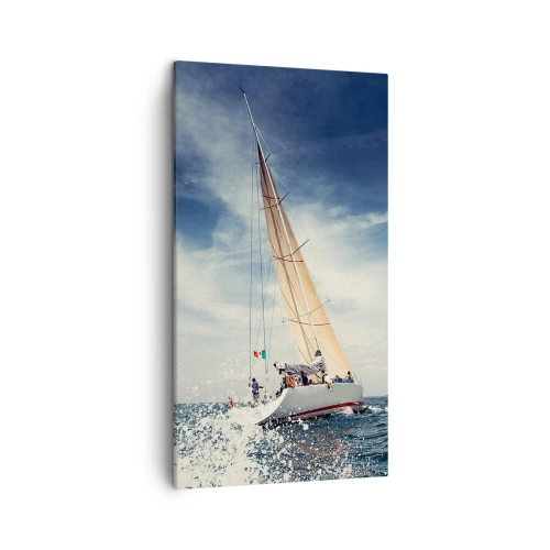 Quadro em tela - Não nos alcançarão! - 45x80 cm