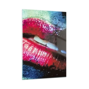 Quadro em vidro - Sensual e perturbador - 50x70 cm