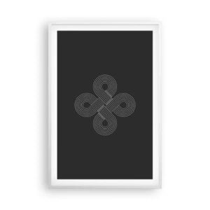 Pôster em moldura branca - No espírito celta - 61x91 cm