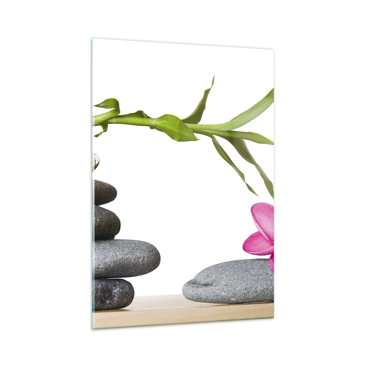Quadro em vidro - Cores da vida e duração - 50x70 cm