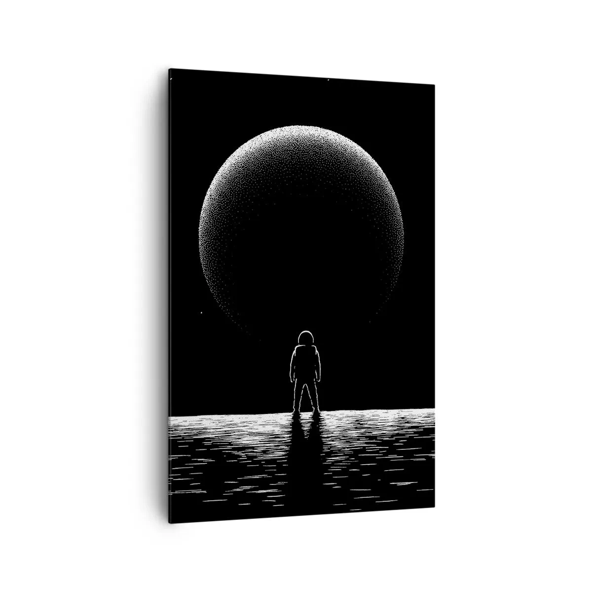 Quadro em tela - Cara a cara - 80x120 cm