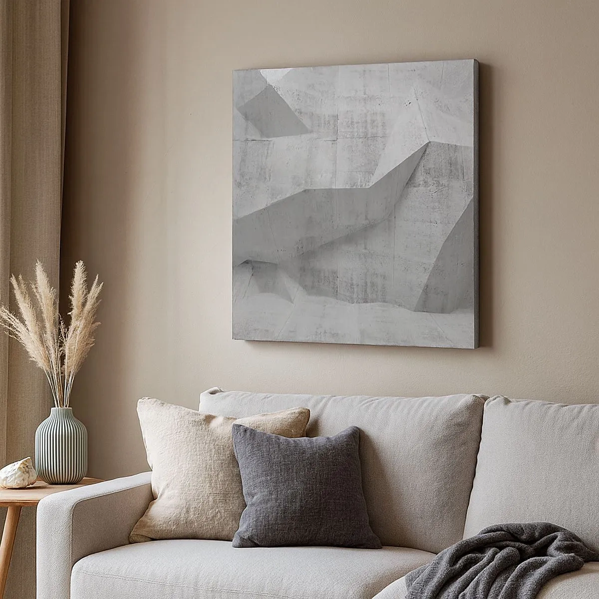 Quadro em tela - Um verdadeiro desafio - 30x30 cm