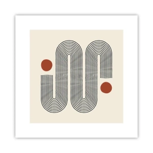 Pôster - Do início ao fim - 30x30 cm