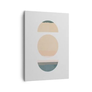 Quadro em tela - Círculo entre círculos - 50x70 cm