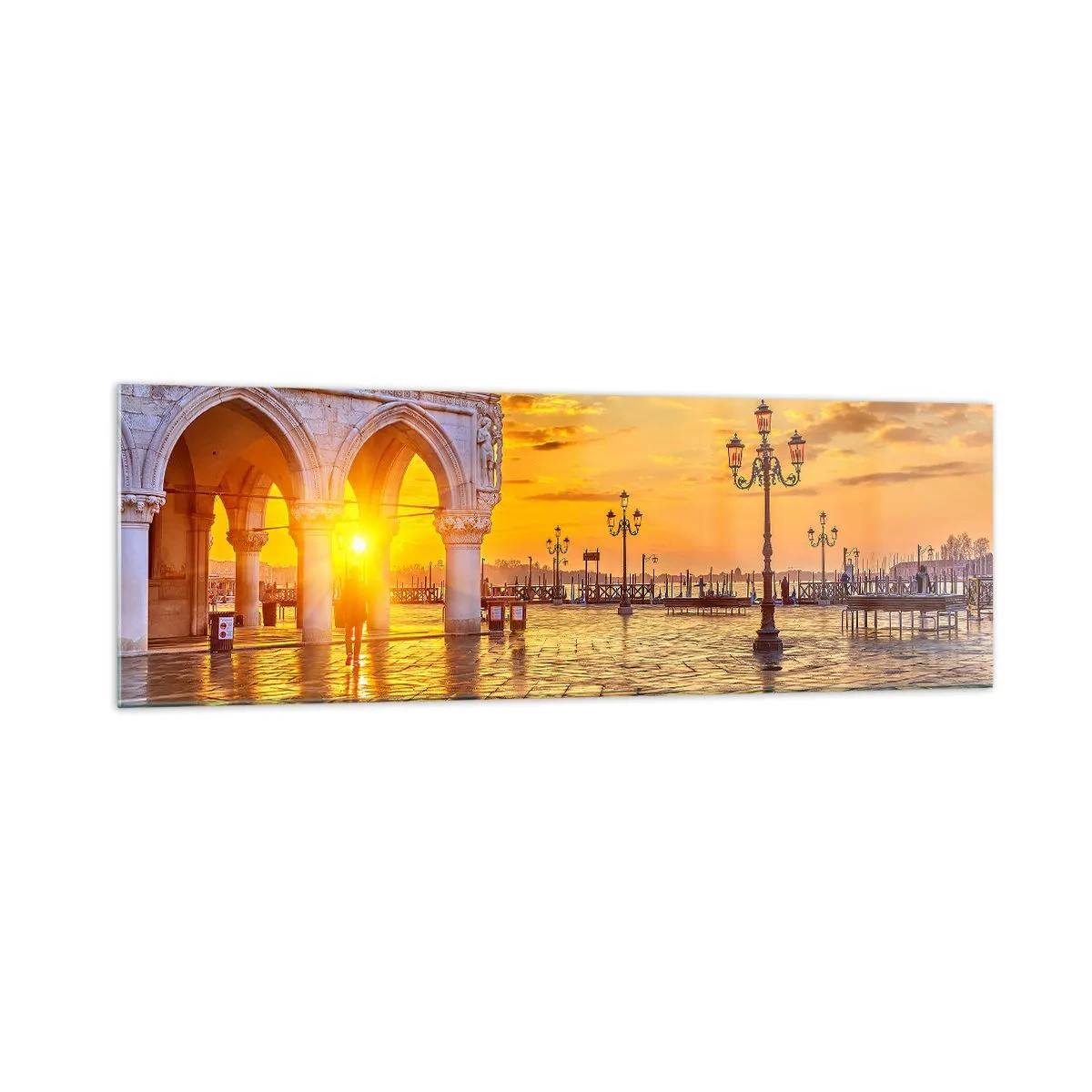 Quadro em vidro - Onde está todo mundo? - 160x50 cm