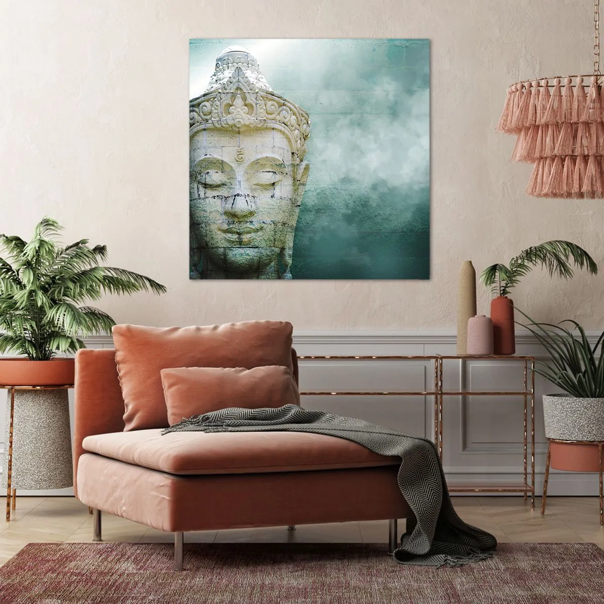 Quadro em tela - Em busca da luz - 60x60 cm