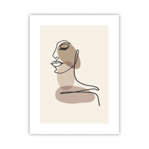 Pôster - Ouvindo-se a si própria - 30x40 cm