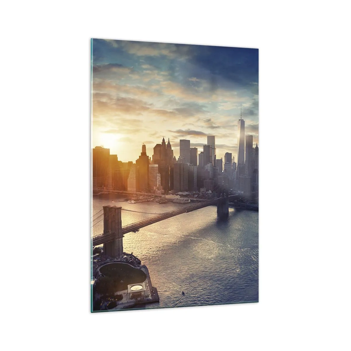 Quadro em vidro - Monumento da cultura ocidental - 70x100 cm