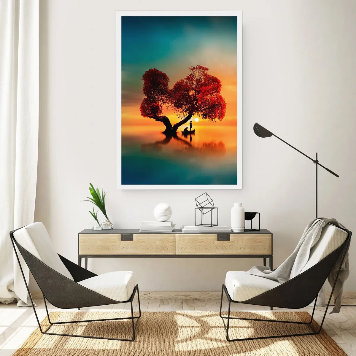 Pôster - A distância e o silêncio do mundo - 40x50 cm