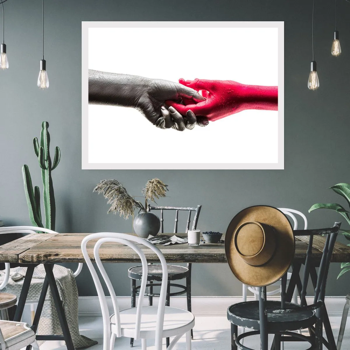Pôster - Juntos, mas diferentes - 91x61 cm
