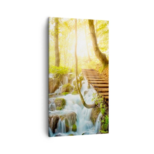 Quadro em tela - O desejado refresco - 45x80 cm