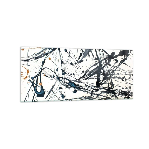 Quadro em vidro - Com ou sem sentido? - 120x50 cm