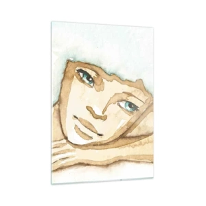Quadro em vidro - A árvore da poesia cresce do silêncio - 50x70 cm