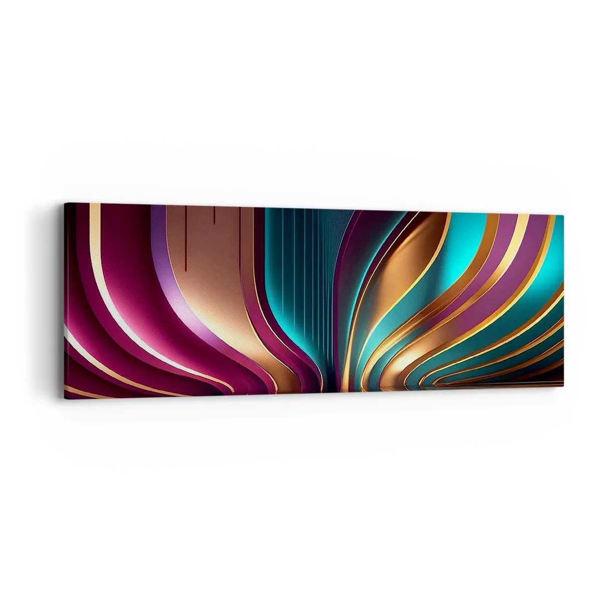 Quadro em tela - Arquitetura de luz - 90x30 cm