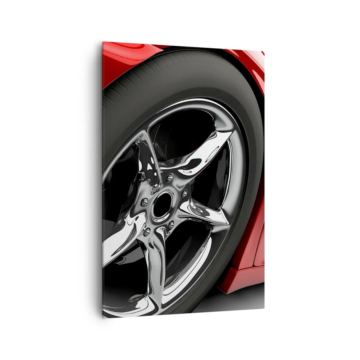 Quadro em tela - Projetado para a velocidade - 80x120 cm