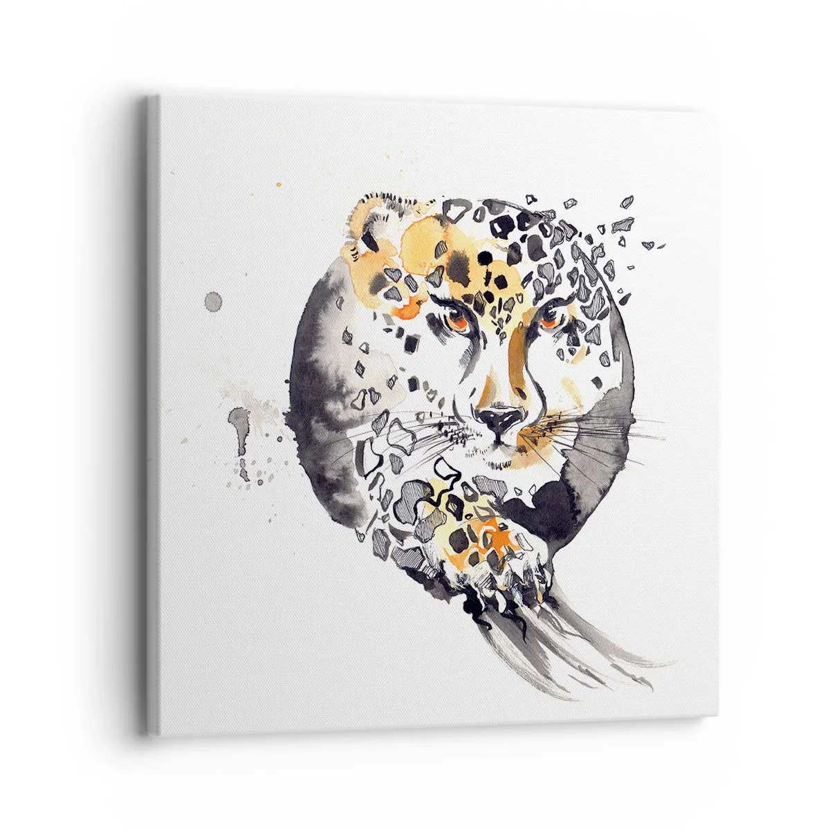 Quadro em tela - Beleza predatória - 30x30 cm