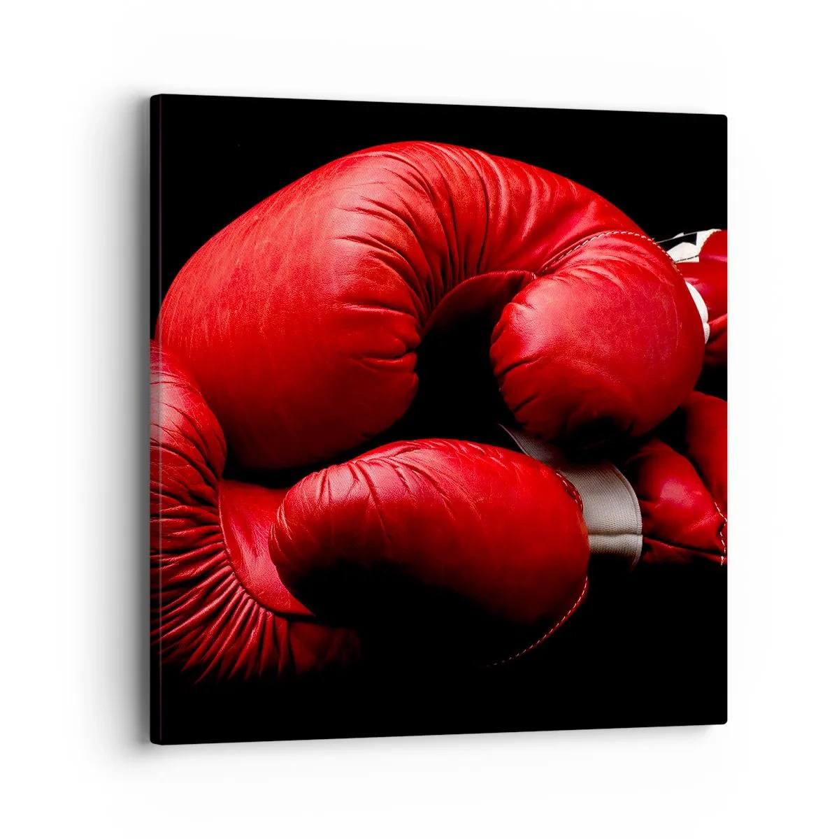 Quadro em tela - As emoções da luta ficaram para trás - 40x40 cm