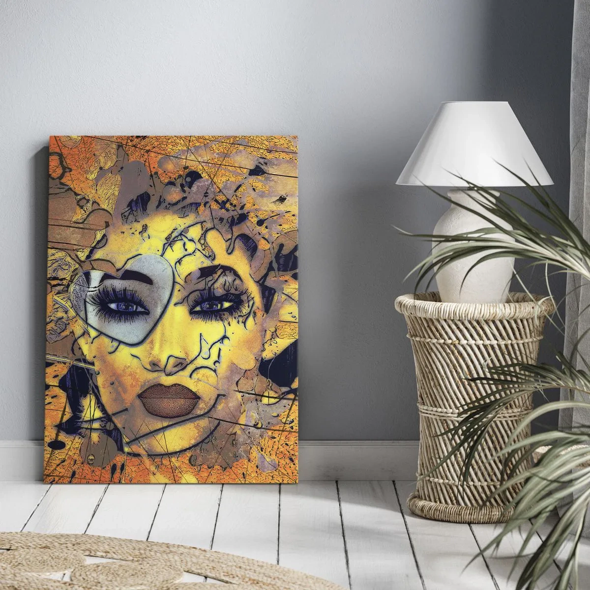 Quadro em tela - Beleza ensolarada - 50x70 cm