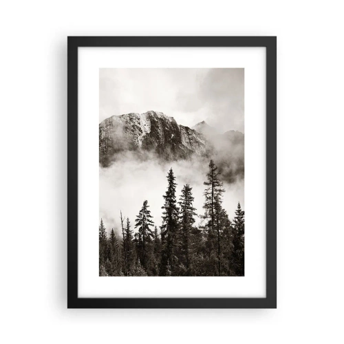 Pôster com moldura preta - O soberano de granito - 30x40 cm