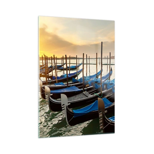 Quadro em vidro - Antes que o burburinho chegue - 50x70 cm