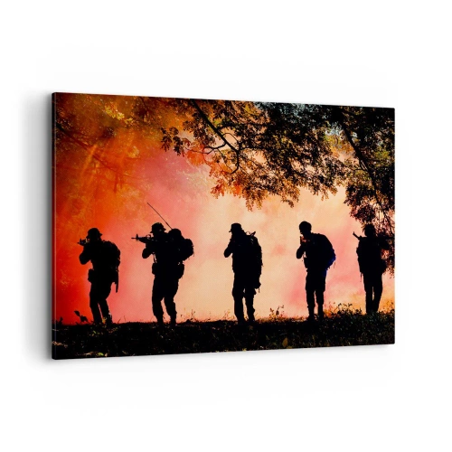 Quadro em tela - ...Todos por um. - 100x70 cm