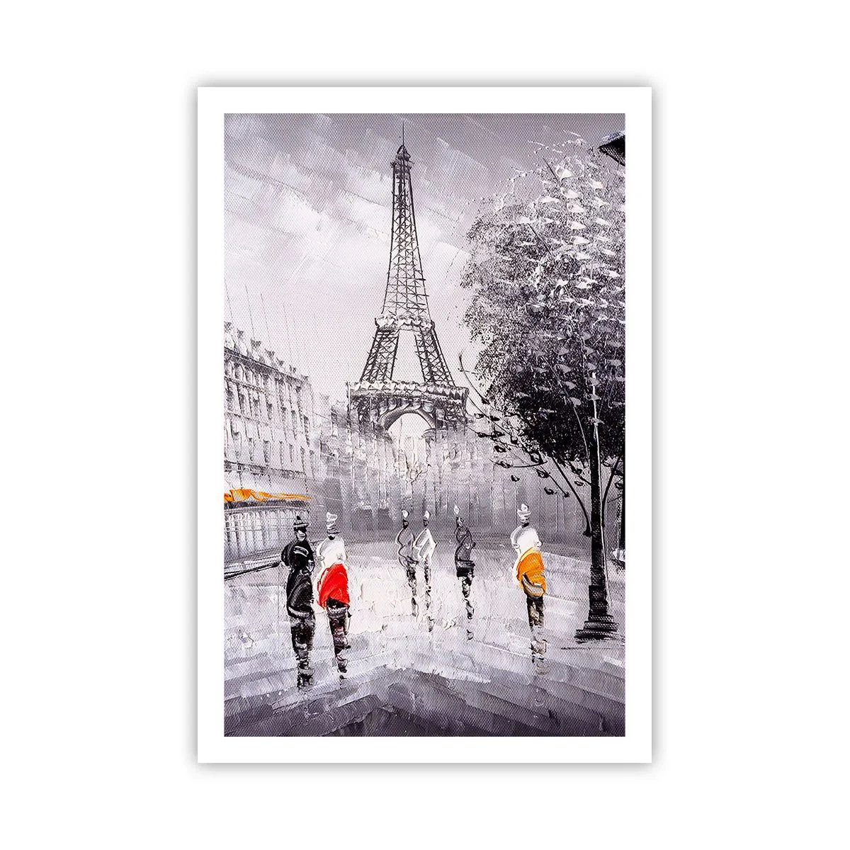 Pôster - Passeio em Paris - 61x91 cm