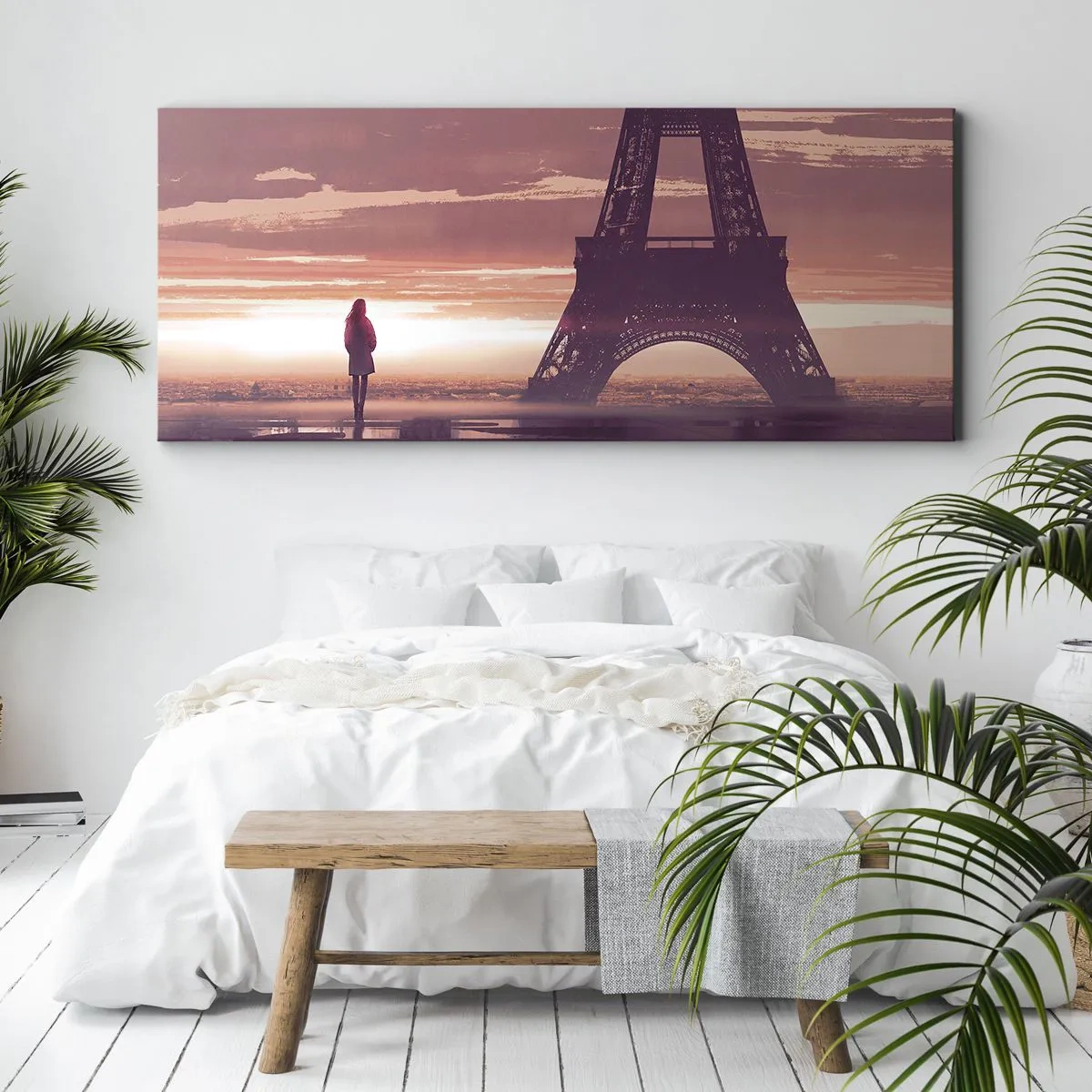 Quadro em tela - Só elas as duas - 100x40 cm
