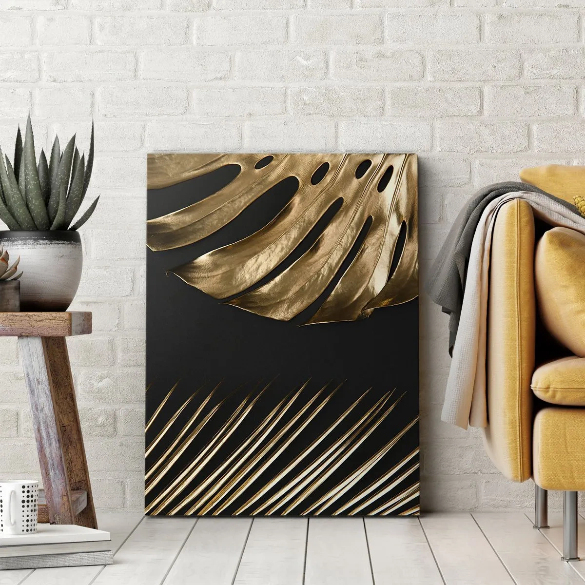 Quadro em tela - Diferentes e igualmente caros - 50x70 cm