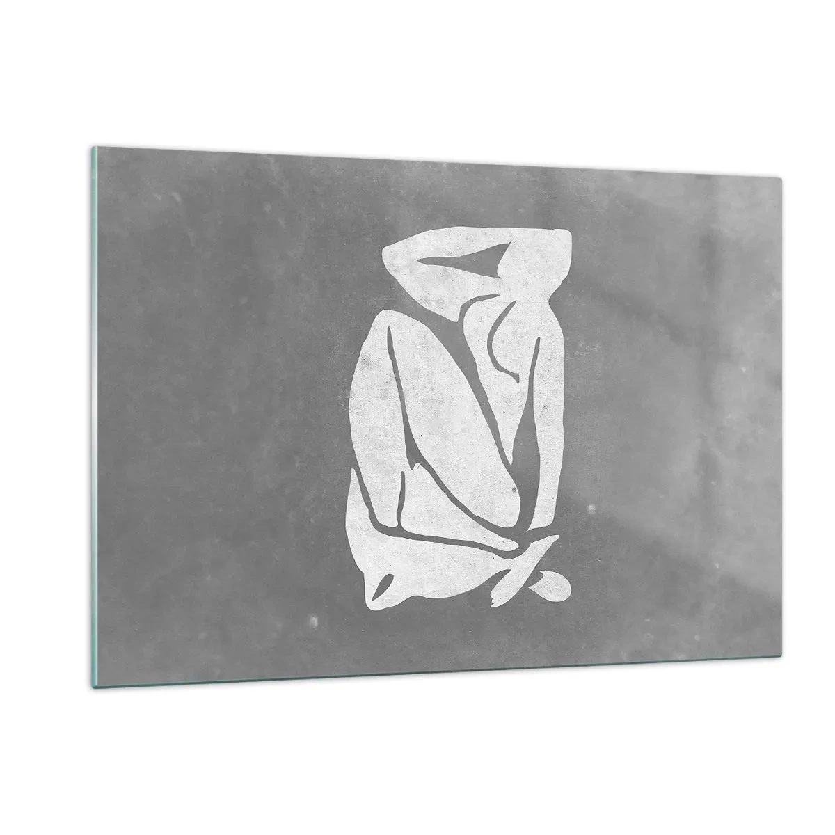 Quadro em vidro - Nos pensamentos - 120x80 cm