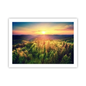 Pôster - Picos e cumes - 70x50 cm