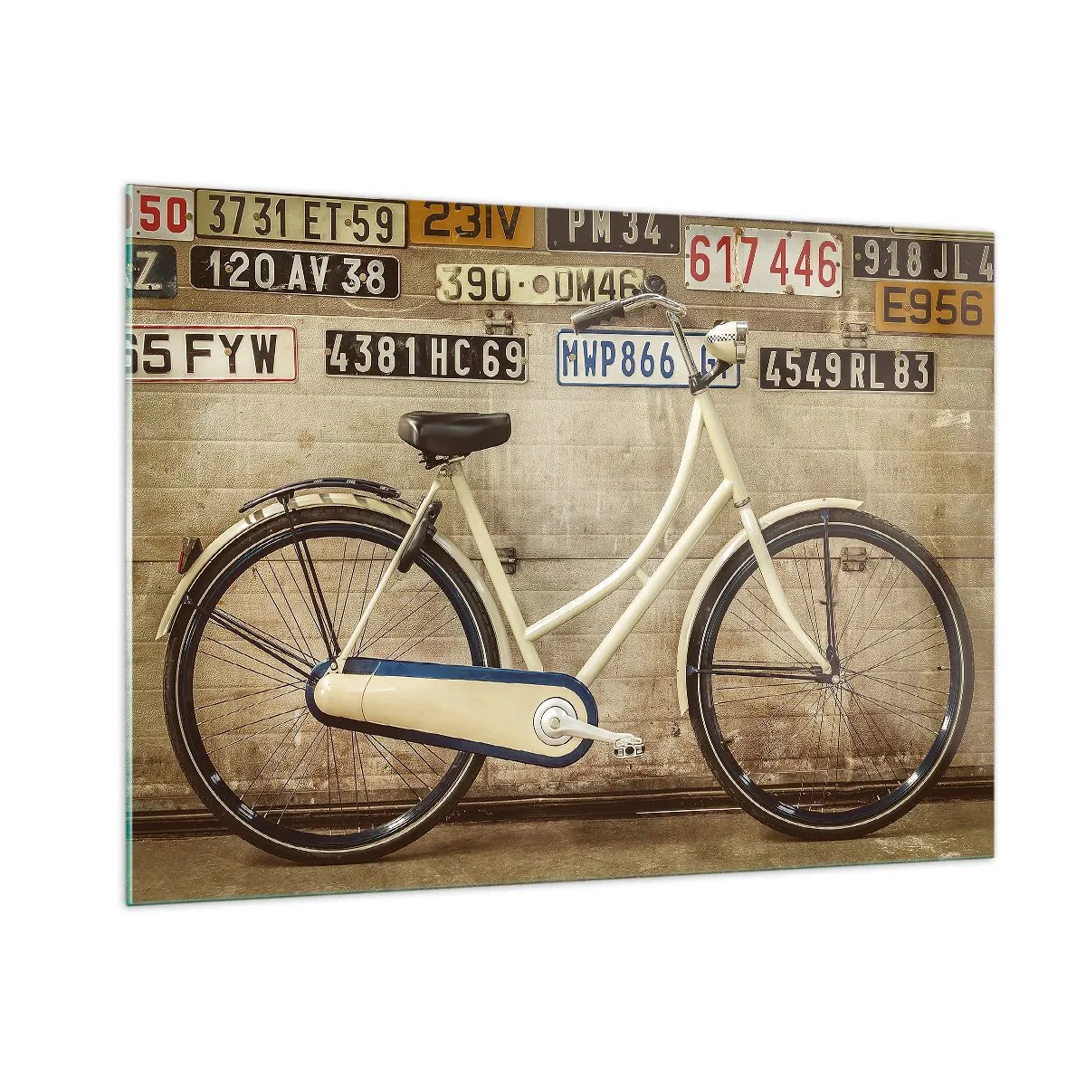 Quadro em vidro - Sem complexos - 100x70 cm