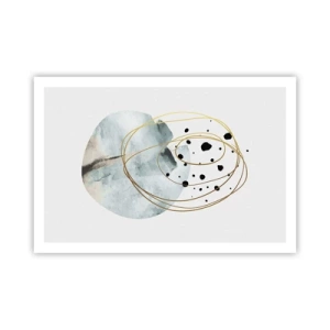 Pôster - No abraço ao espaço - 91x61 cm