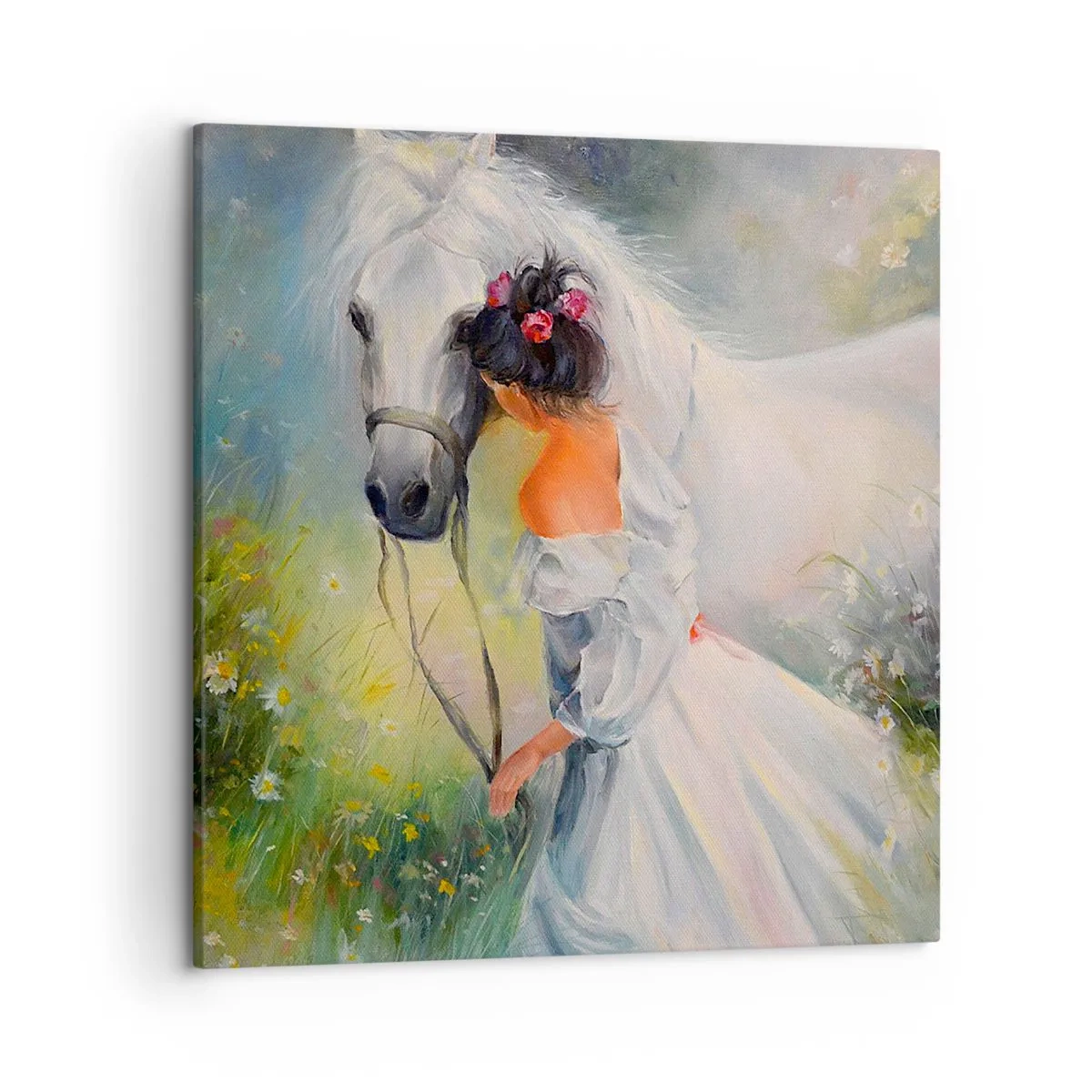 Quadro em tela - Como um belo sonho - 50x50 cm