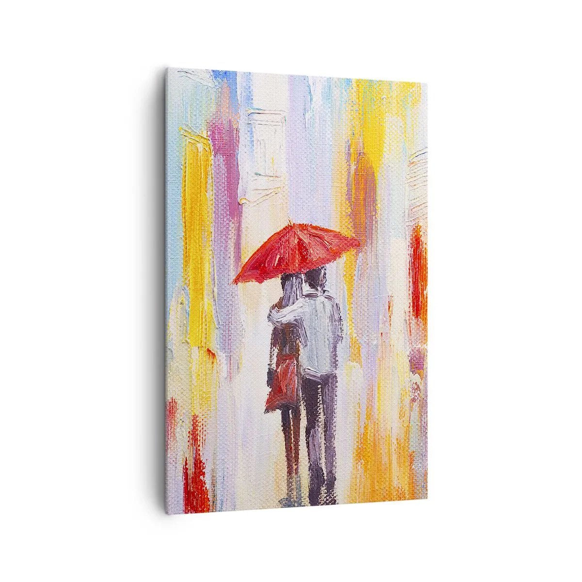 Quadro em tela - Que continue a chover - 80x120 cm