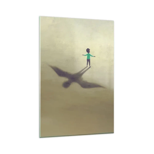 Quadro em vidro - Herói do futuro - 80x120 cm