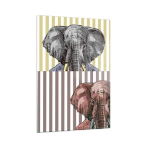 Quadro em vidro - Elegante por natureza - 50x70 cm