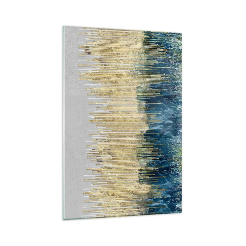 Quadro em vidro - Borda dourada - 80x120 cm