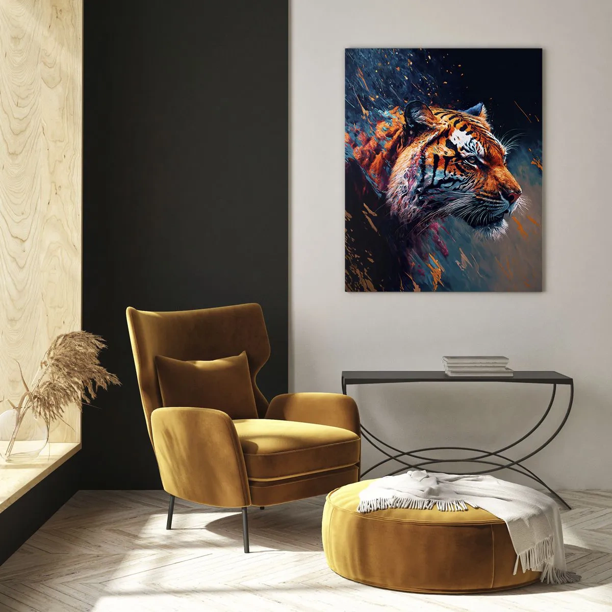 Quadro em vidro - Beleza selvagem - 50x70 cm